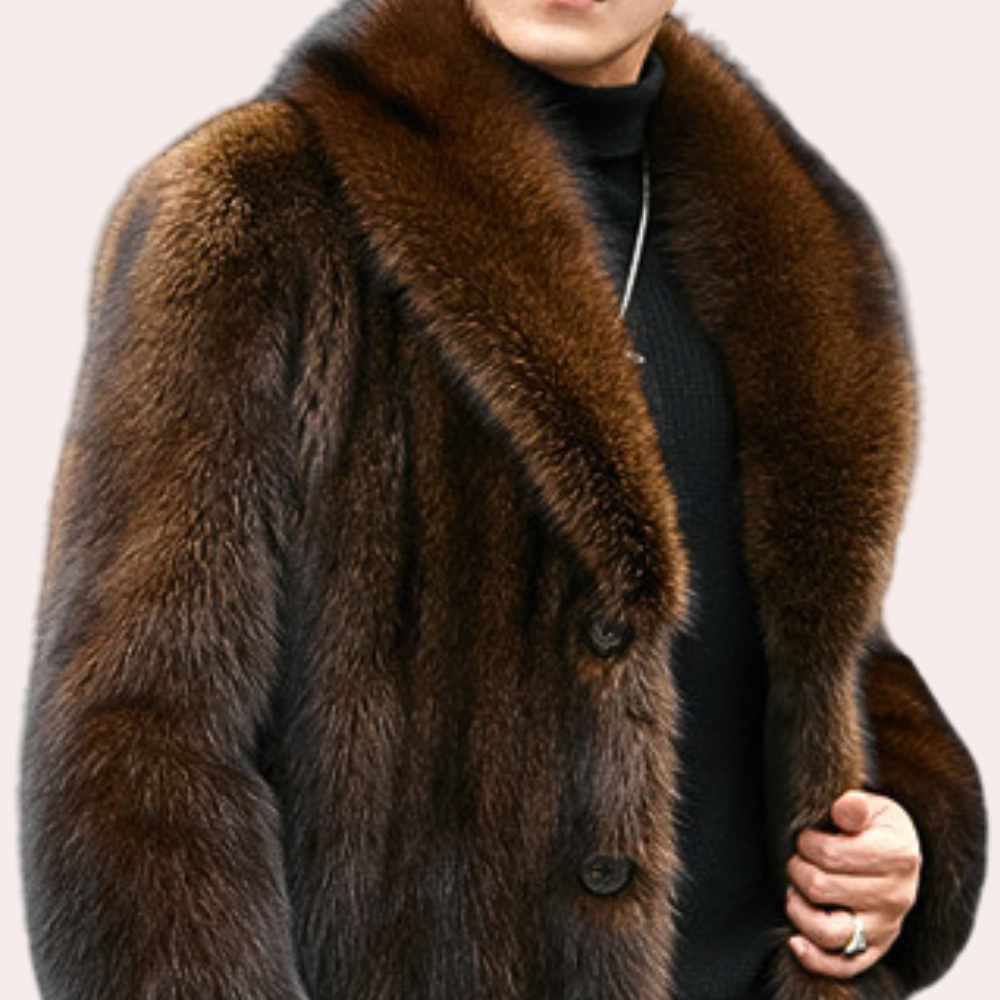 Men's Faux Fur Coat