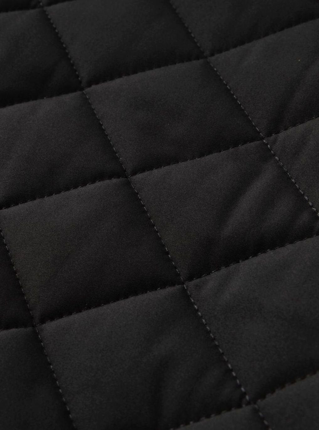 Men's Fleece-Lined Quilted Full-Zip Bomber Jacket