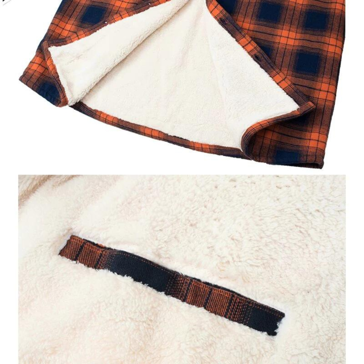 Men's Fleece-Lined Shirt - Autumn Edition
