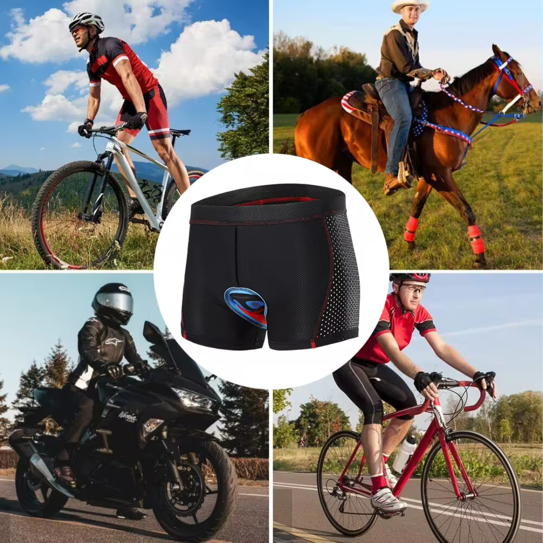 Men's Motorcycle Protective Shorts - Comfort for Long Rides
