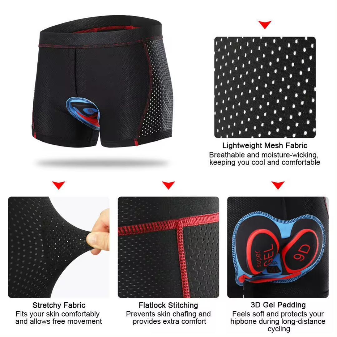 Men's Motorcycle Protective Shorts - Comfort for Long Rides