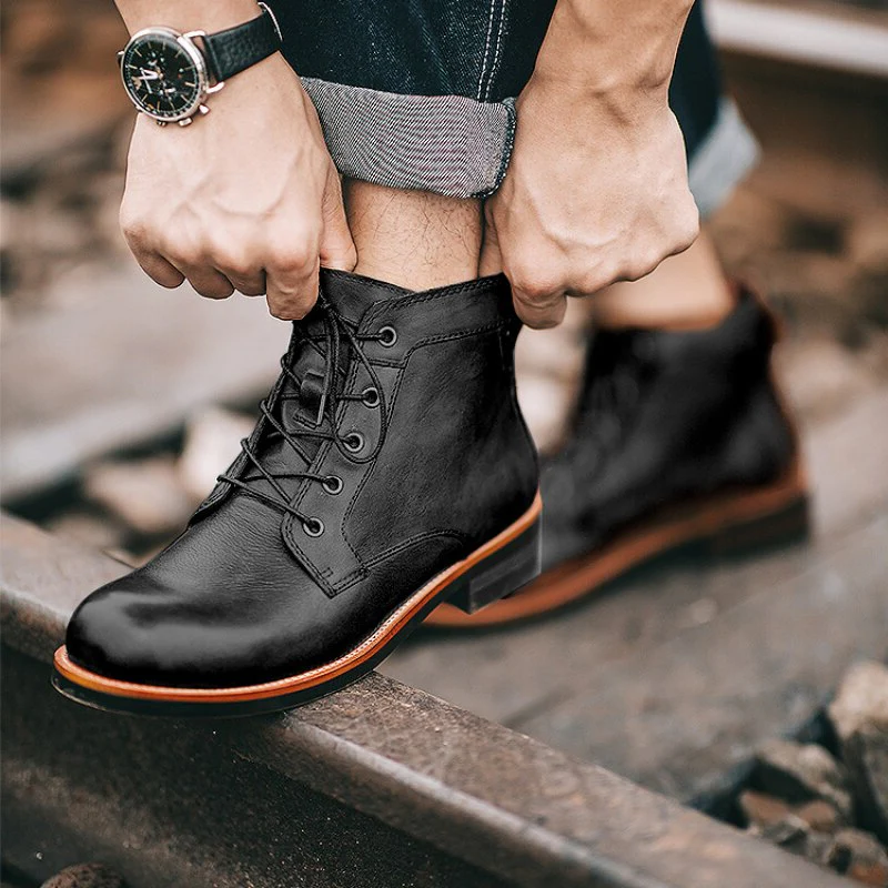 Men's Orthopedic Comfort Boots for All-Day Support