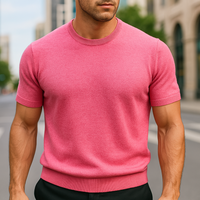 Men's Smart Casual Comfortable Knit T-Shirt