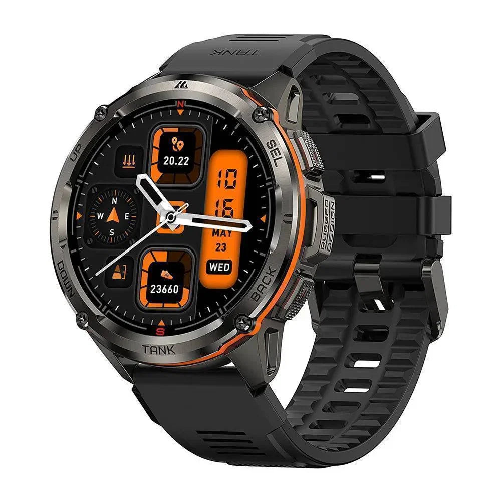 Men's T3 Ultra GPS AMOLED Smartwatch - Rugged Fitness Tracker