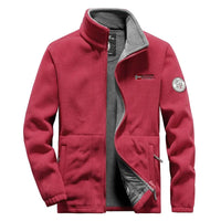 Men's Thick Polar Fleece Jacket – Warm & Durable