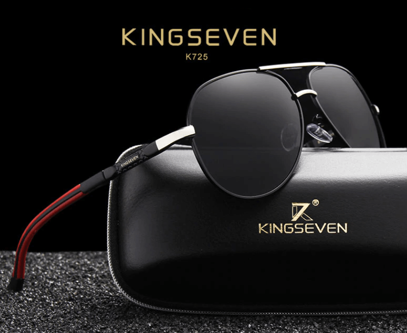 Men's Vintage Aluminum Polarized Sunglasses