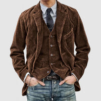 Men's Vintage Lapel Jacket