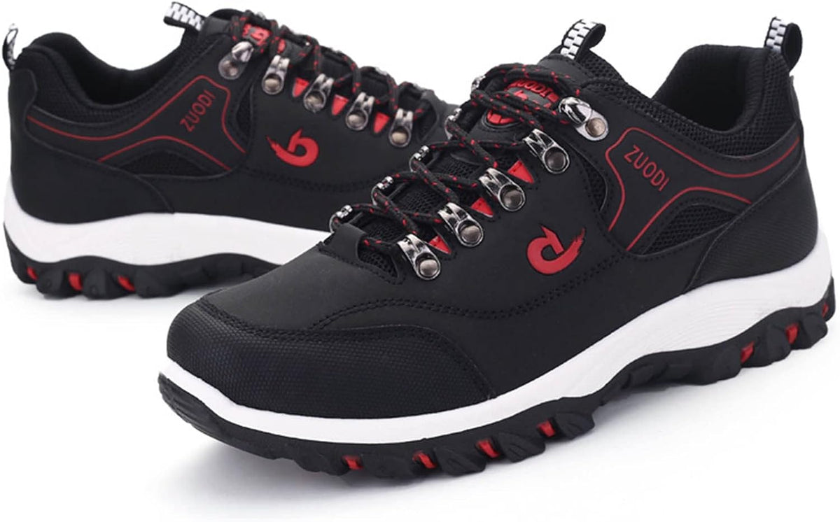 Men's Water-Resistant Hiking Shoes with Robust Sole