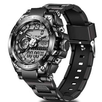 Men's Waterproof LED Digital Analog Sport Watch