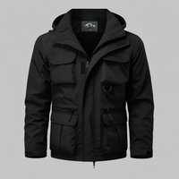 Men's Waterproof Military Coat - All-Weather Tactical Outerwear