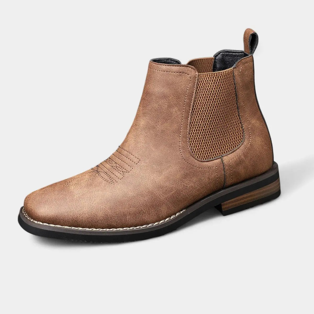 Men's Western-Stitch Chelsea Slip-On Ankle Boots