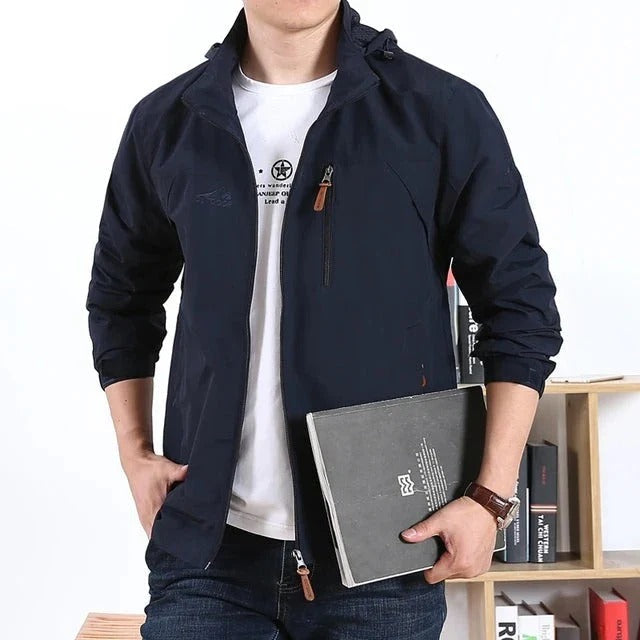 Men's Windproof Waterproof Military-Style Jacket