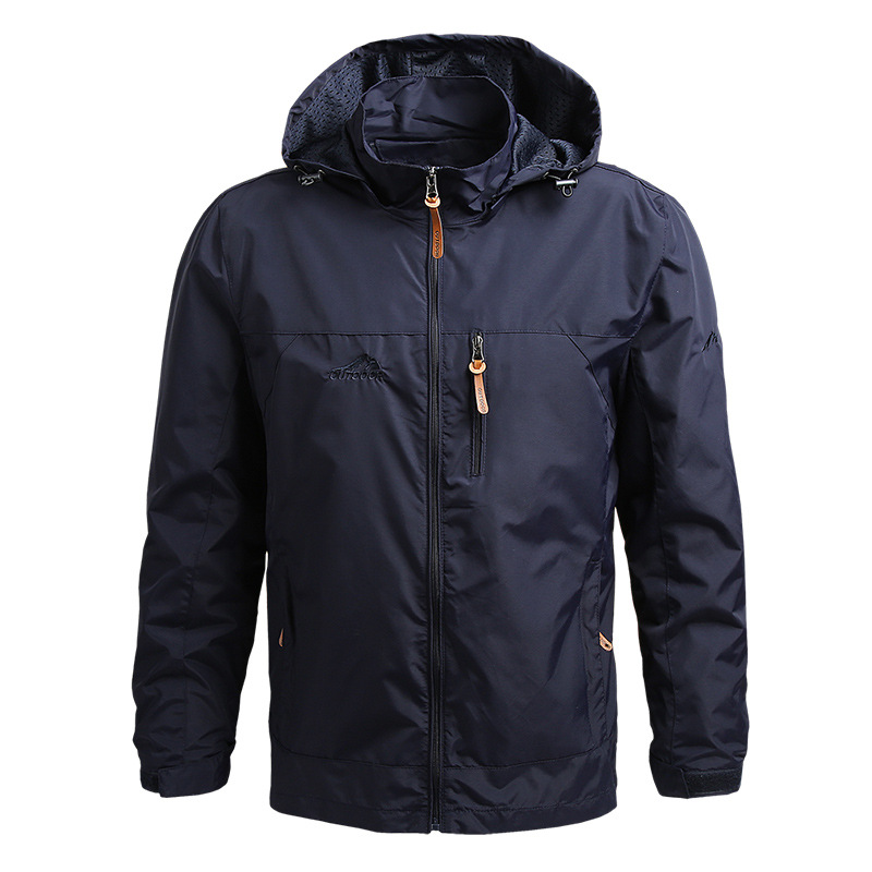 Men's Windproof Waterproof Military-Style Jacket