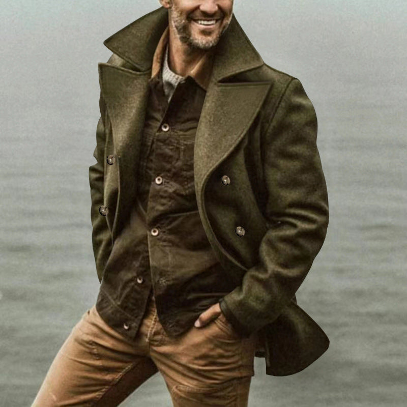 Men's Wool Peacoat