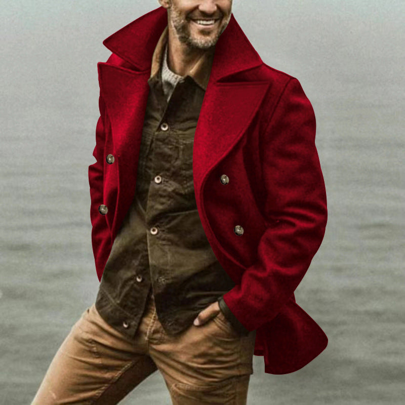Men's Wool Peacoat