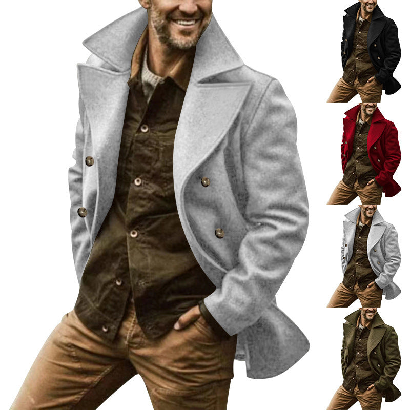 Men's Wool Peacoat