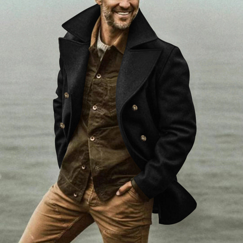 Men's Wool Peacoat
