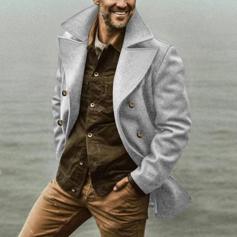 Men's Wool Peacoat