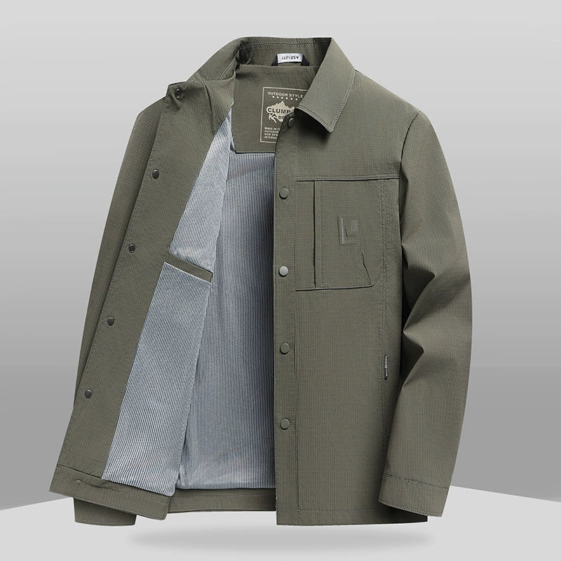 Men's Year-Round Business Casual Jacket for Office and Leisure
