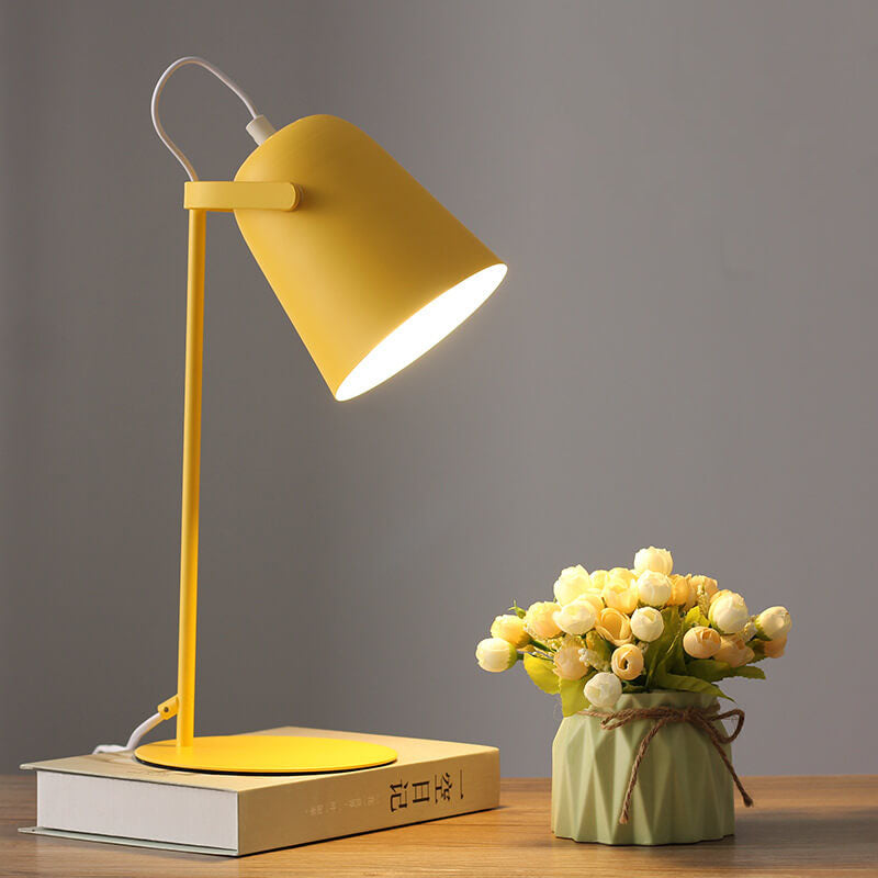 Metal Cone Table Lamp - Nordic Style - Modern Desk Light - Image 1