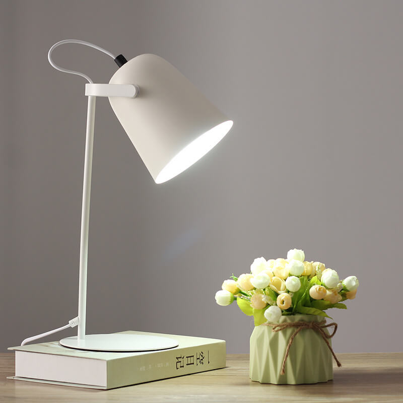Metal Cone Table Lamp - Nordic Style - Modern Desk Light - Image 10
