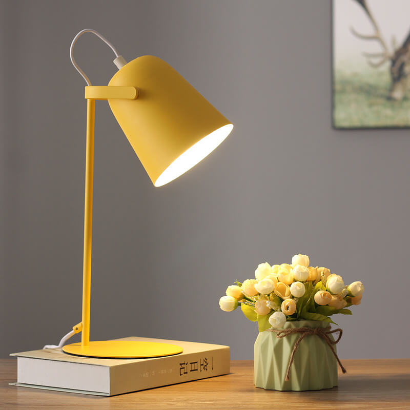 Metal Cone Table Lamp - Nordic Style - Modern Desk Light - Image 6