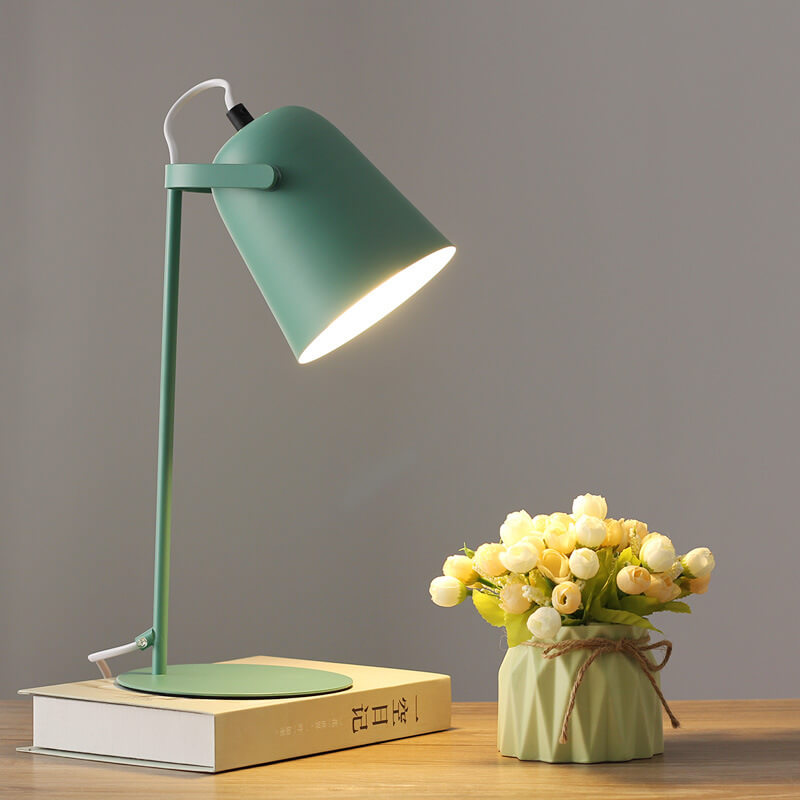Metal Cone Table Lamp - Nordic Style - Modern Desk Light - Image 8