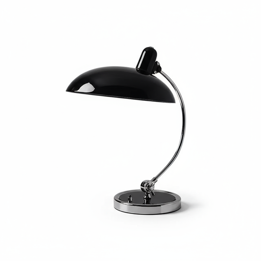 Metal Dome Table Lamp - Stylish Desk Light - Modern Bauhaus Design - Image 1