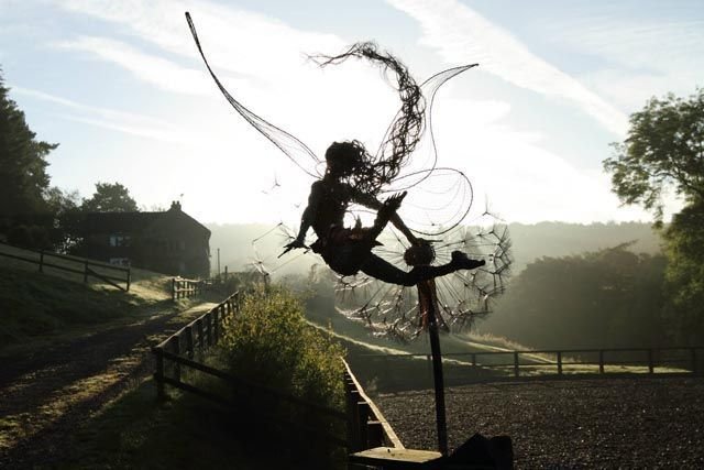 Metal Garden Ornament - Weather-Resistant and Handmade