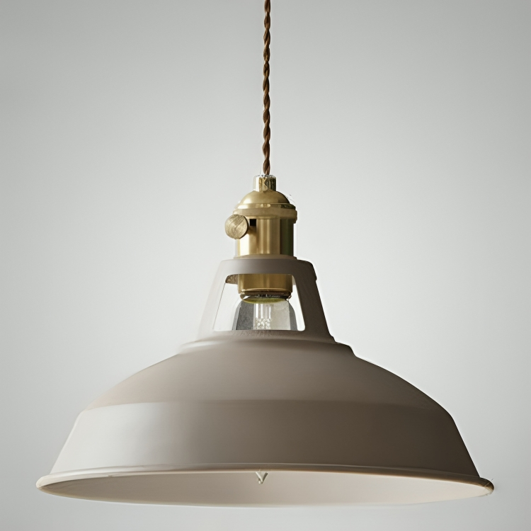 Metal Pendant Light - Industrial Style Lighting Fixture - Dining & Kitchen Island - Image 7