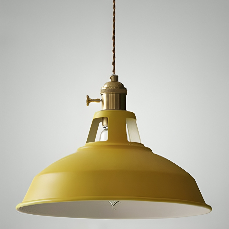 Metal Pendant Light - Industrial Style Lighting Fixture - Dining & Kitchen Island - Image 8