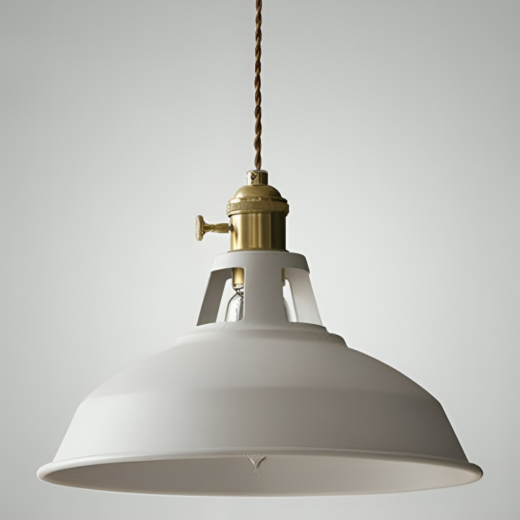 Metal Pendant Light - Industrial Style Lighting Fixture - Dining & Kitchen Island - Image 9