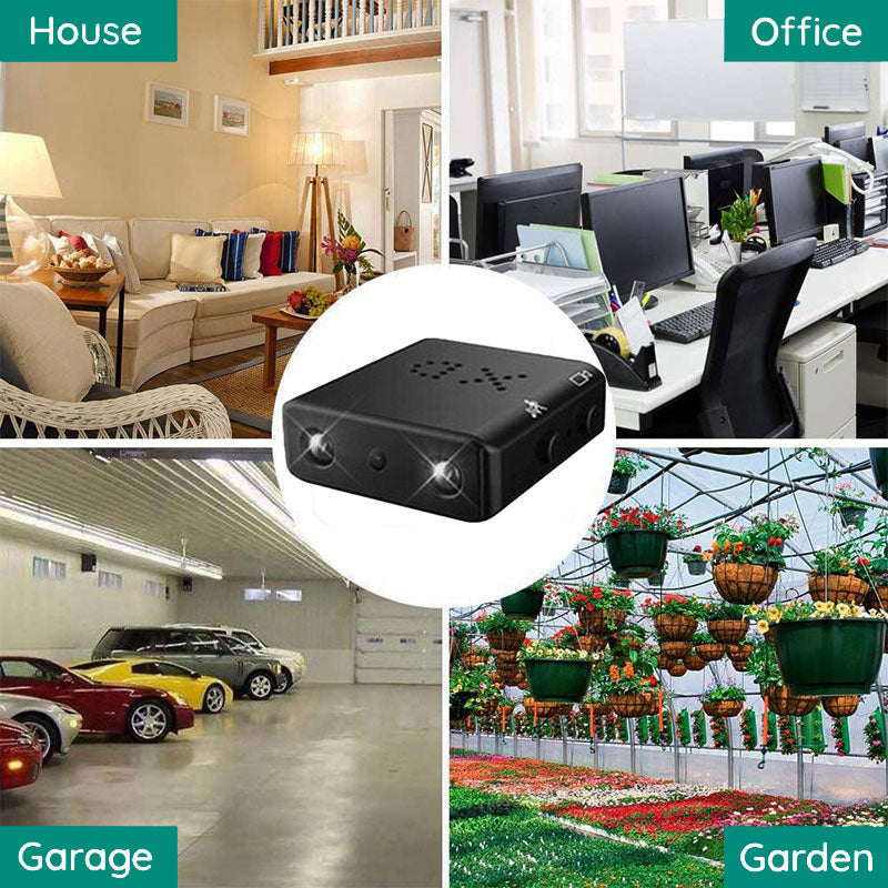 Micro HD Video Camera with Wi-Fi & Audio