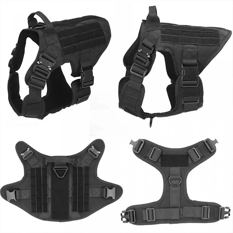 Military-Style Dog Harness – Anti-Pull Harness for Control & Comfort
