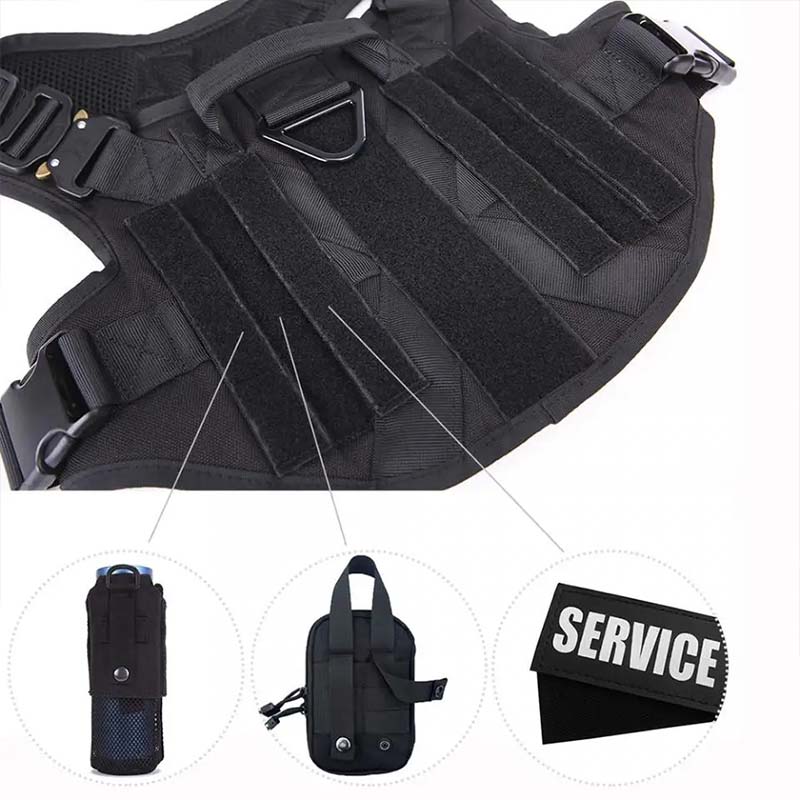 Military-Style Dog Harness – Anti-Pull Harness for Control & Comfort