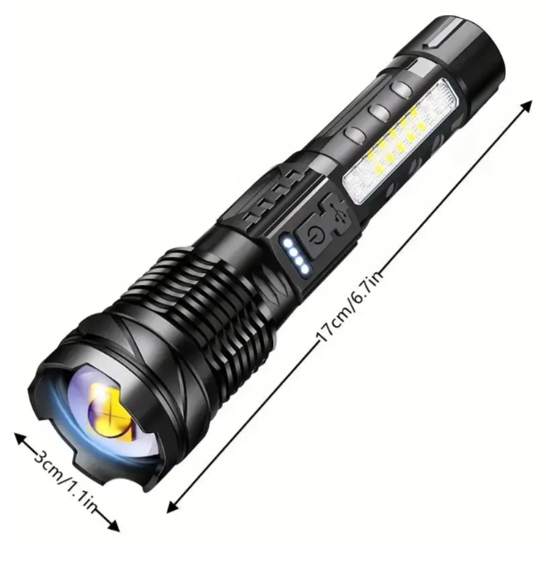 Military Flashlight - 5000 Lumens & Waterproof