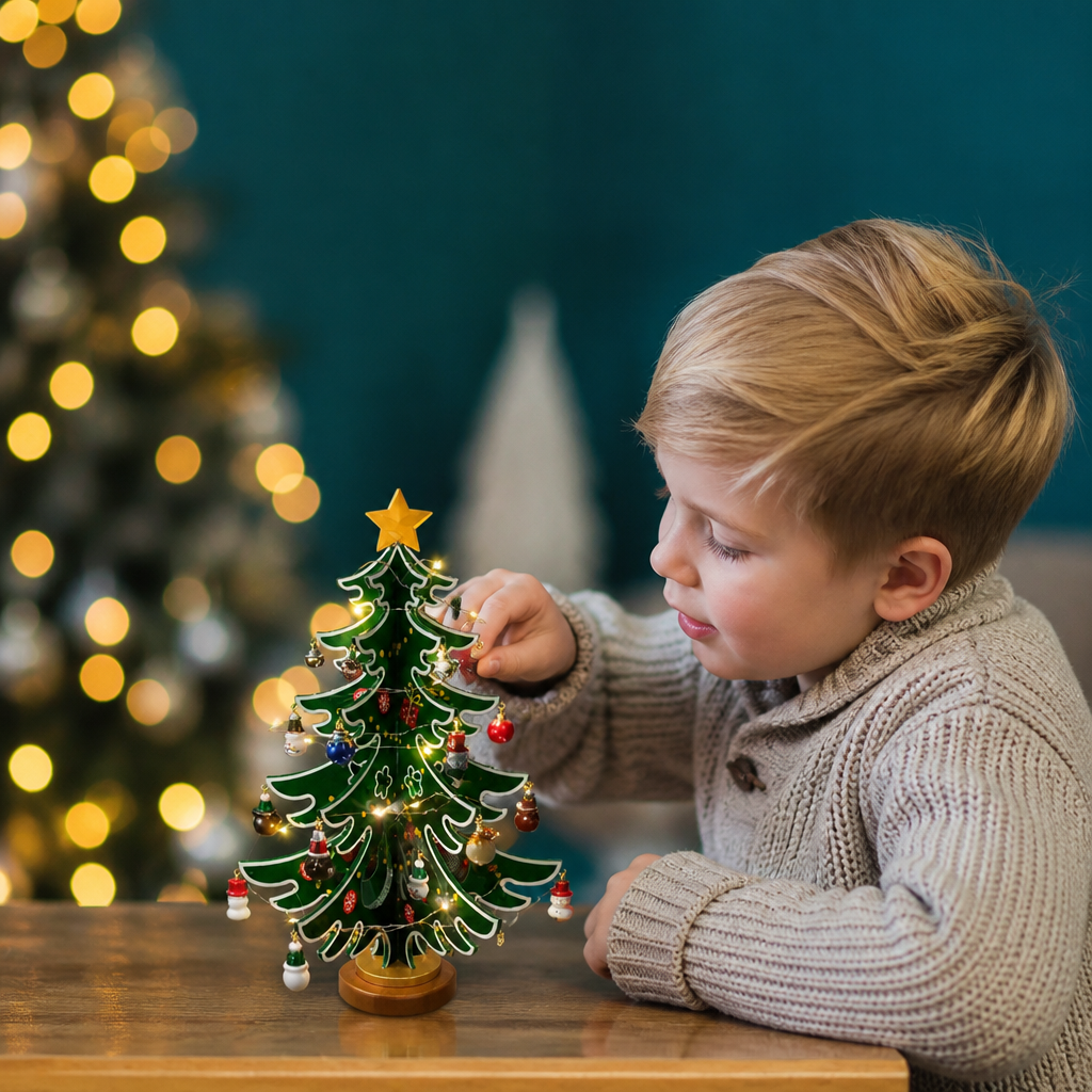 Mini Christmas Tree Ornament Advent Calendar – 24 Days Filled with Holiday Surprises