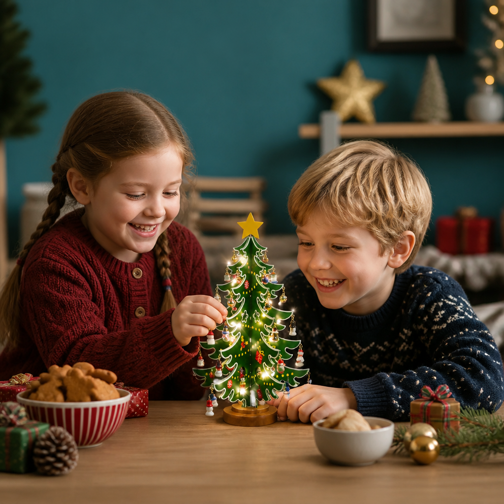Mini Christmas Tree Ornament Advent Calendar – 24 Days Filled with Holiday Surprises