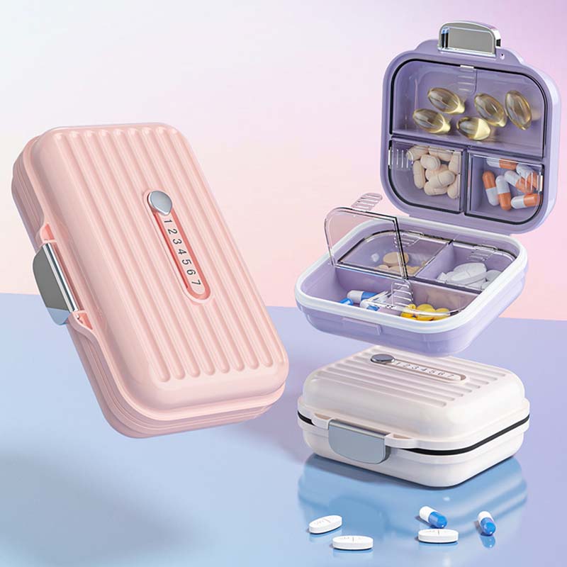 Mini Portable Pill Box