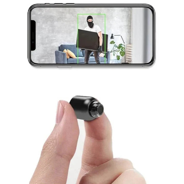 Mini Wireless Spy Camera - Secure HD Surveillance