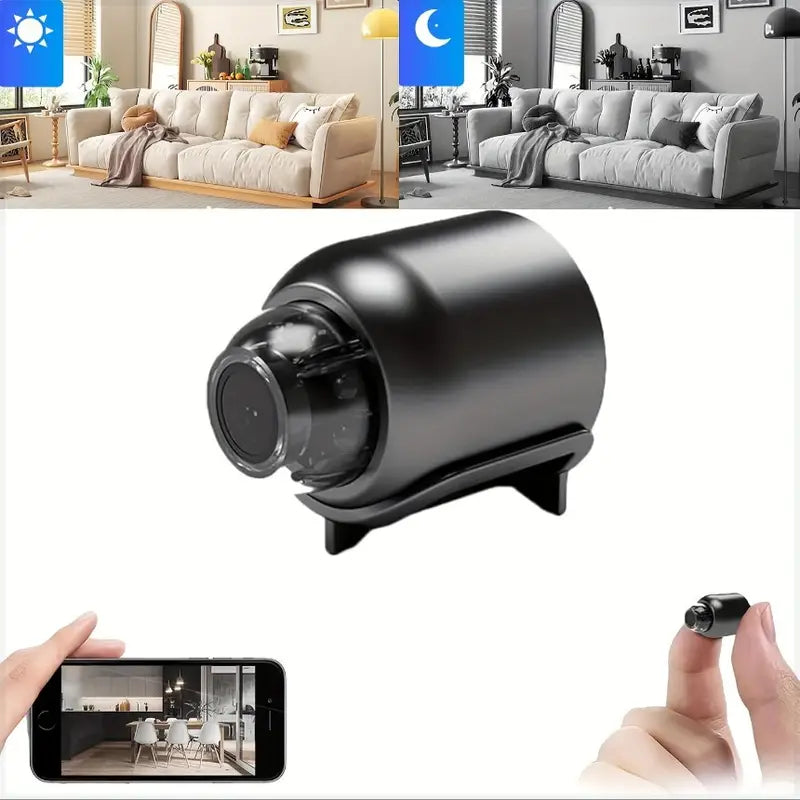 Mini Wireless Spy Camera - Secure HD Surveillance