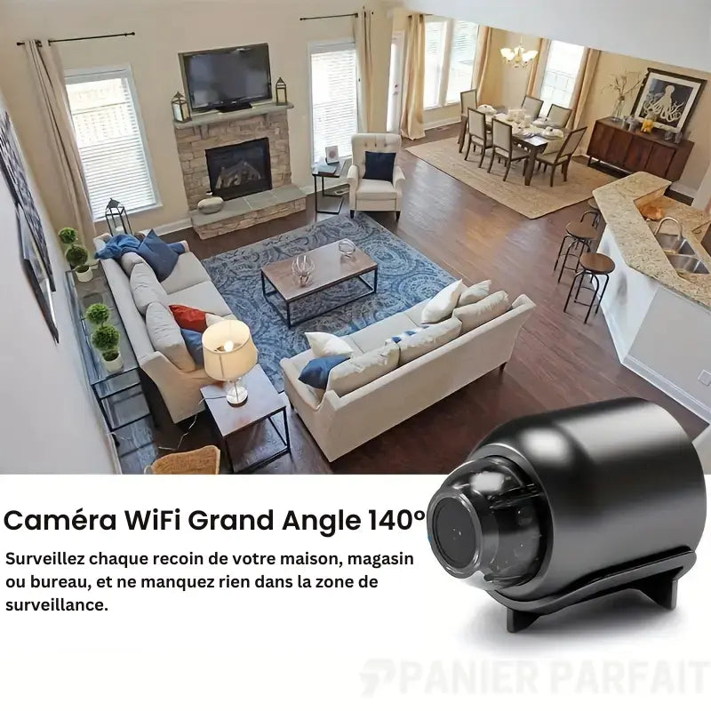Mini Wireless Spy Camera - Secure HD Surveillance