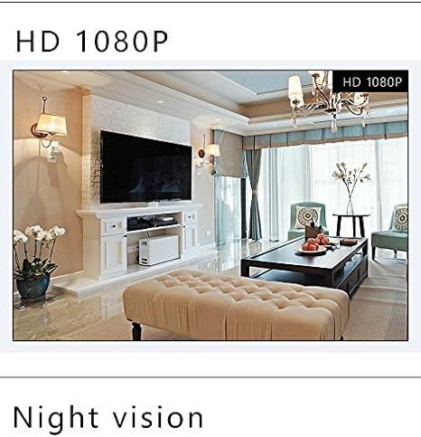Mini Wireless WiFi Security Camera 1080P - Indoor/Outdoor App Control