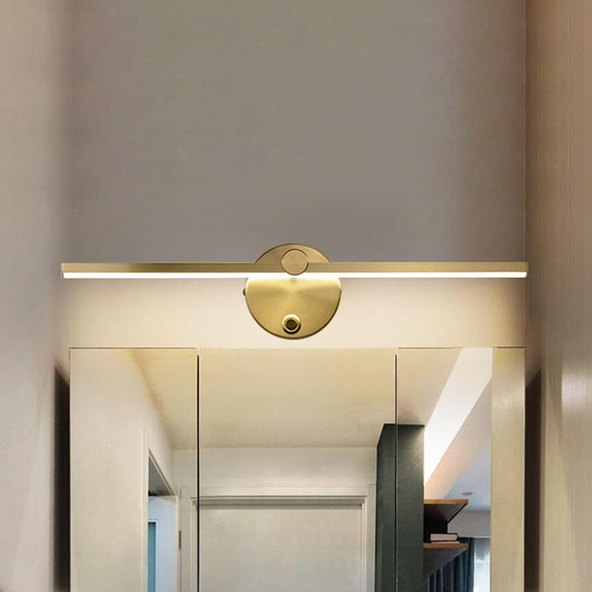 Minimalist LED Wall Light - Long Bar - Aluminium & Iron - Modern Sconce Lighting - Image 2