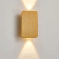 Minimalist Rectangular Wall Sconce - Glass and Aluminum LED Light - Stylish Nordic Design
