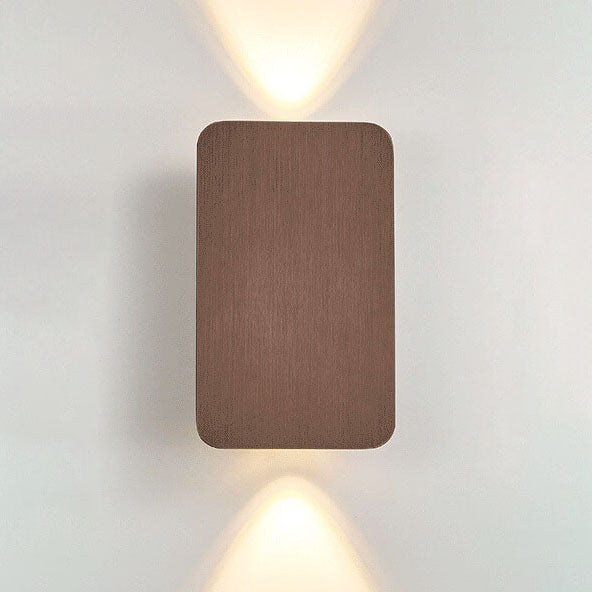 Minimalist Rectangular Wall Sconce - Glass and Aluminum LED Light - Stylish Nordic Design - Image 9