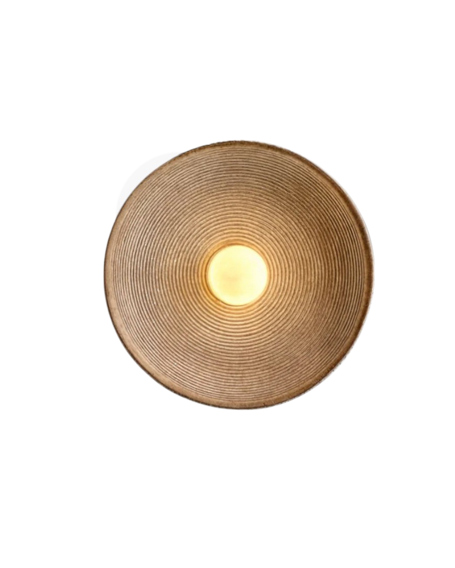 Minimalist Round Wall Lamp - Organic Wood - Modern Lighting - Image 6