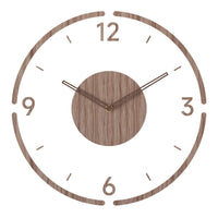 Minimalist Scandinavian Design Wooden Wall Clock