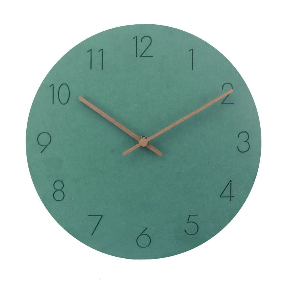 Minimalist Wall Clock - Scandinavian Style - Wooden Hands - Silent Movement - Home Decor - Image 6