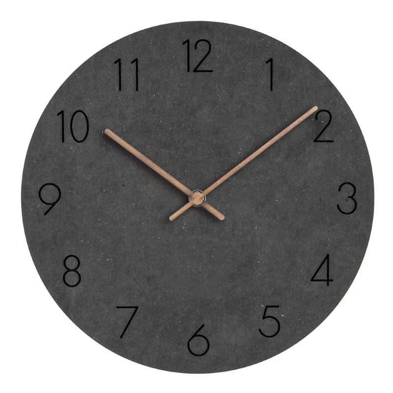 Minimalist Wall Clock - Scandinavian Style - Wooden Hands - Silent Movement - Home Decor - Image 7